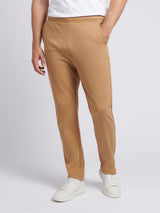 Mens Comfort Drawstring Smart Jogger in Tigers Eye