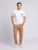 Mens Comfort Drawstring Smart Jogger in Tigers Eye