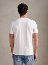 Mens Slub Pocket T-Shirt Bright White