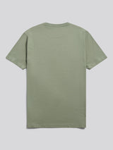 Mens Minimal Circle Print T-Shirt Sea Spray