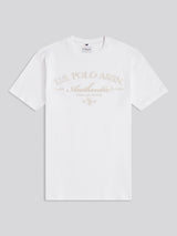 Mens Arch Script Graphic T-Shirt Bright White