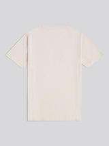 Mens Arch Script Graphic T-Shirt Beige
