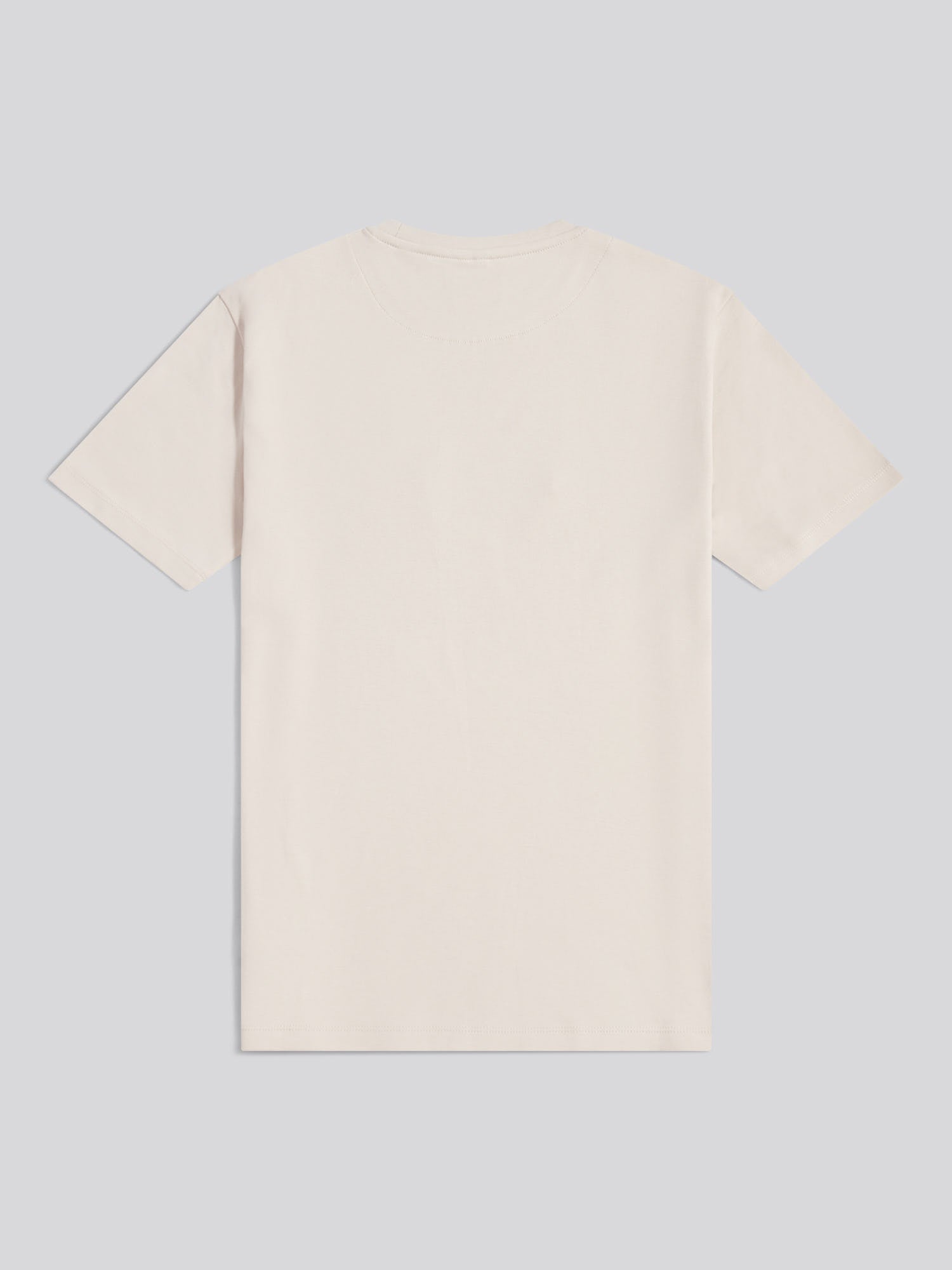 Mens Arch Script Graphic T-Shirt Beige