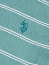 Mens Terry Stripe T-Shirt Arctic