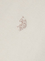 Mens Twill Taped T-Shirt Beige