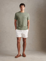 Mens Waffle Jersey T-Shirt Sea Spray
