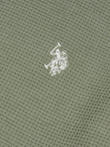 Mens Waffle Jersey T-Shirt Sea Spray