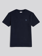 Mens Waffle Jersey T-Shirt Dark Sapphire Navy