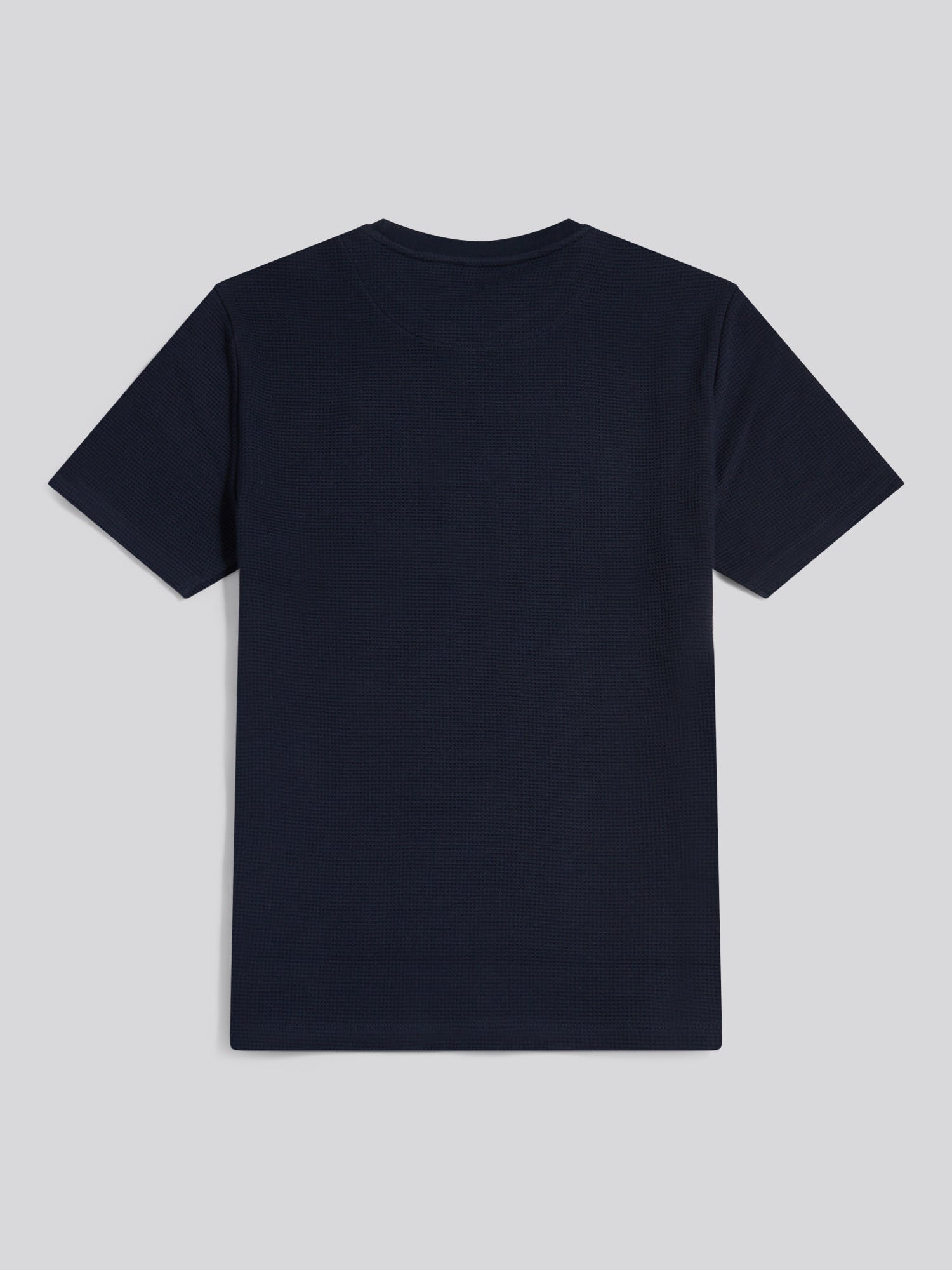 Mens Waffle Jersey T-Shirt Dark Sapphire Navy