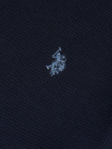 Mens Waffle Jersey T-Shirt Dark Sapphire Navy