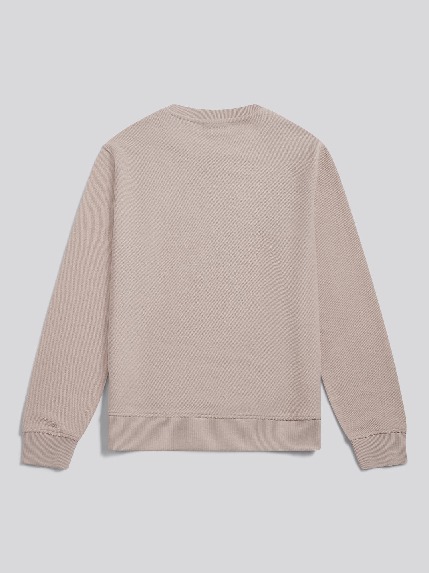 Mens Smart Texture Jersey Crew Sweatshirt Atmosphere