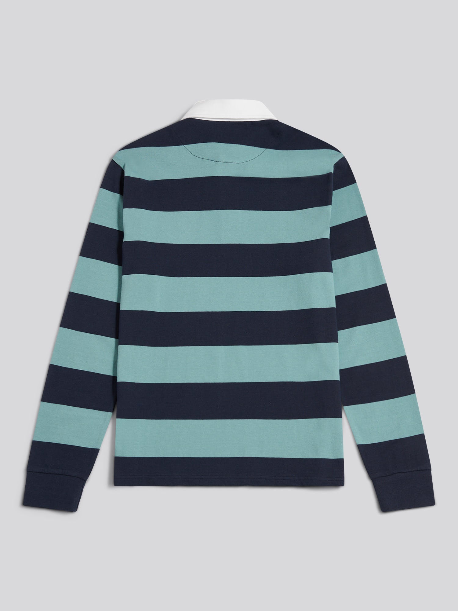 Mens Classic Stripe Rugby Shirt Arctic