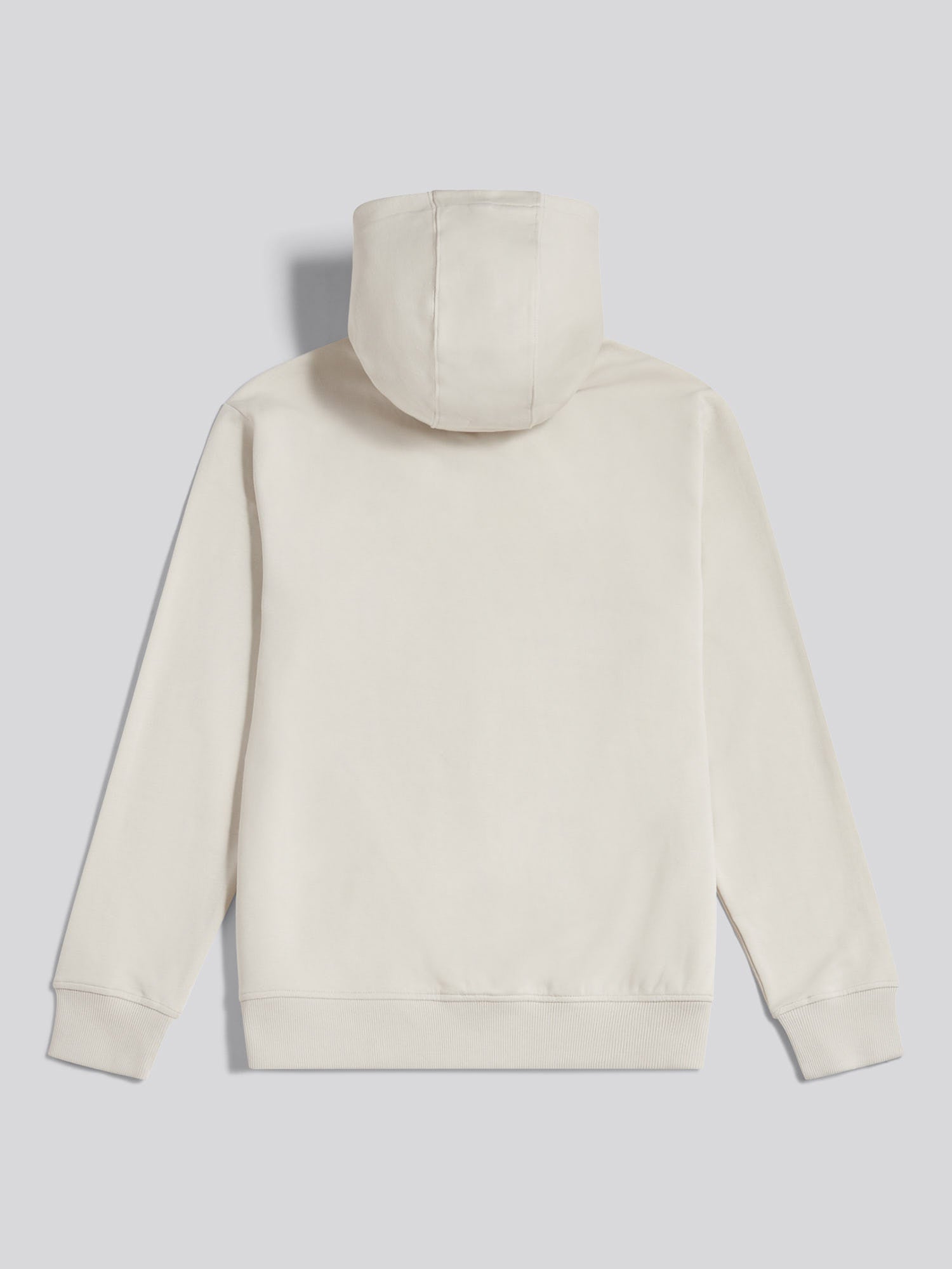 Mens Double Horsemen Interlock Zip Hoodie Beige