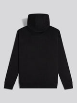 Mens Double Horsemen Interlock Zip Hoodie Black Bright White DHM
