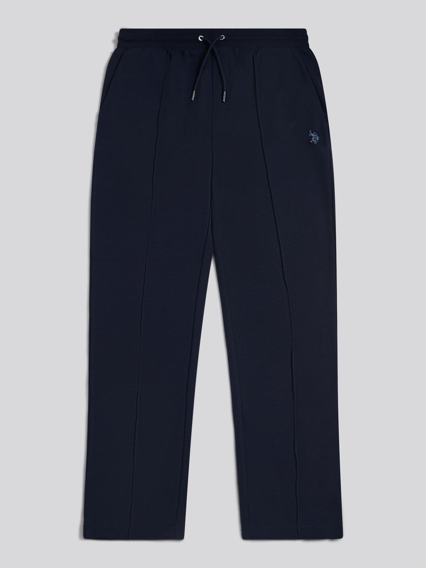 Mens Interlock Pintuck Joggers Dark Sapphire Navy