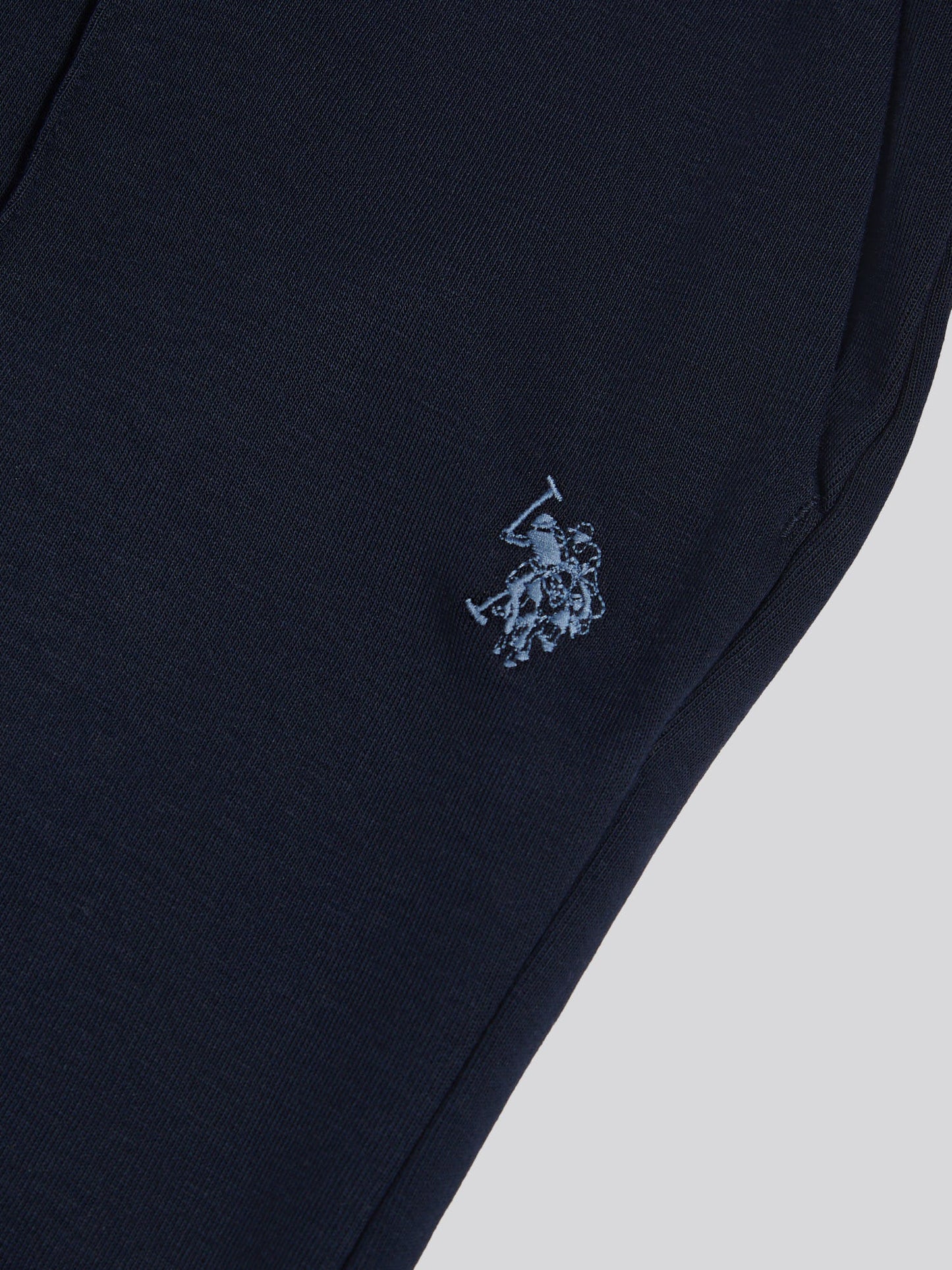 Mens Interlock Pintuck Joggers Dark Sapphire Navy