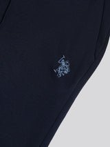Mens Interlock Pintuck Joggers Dark Sapphire Navy