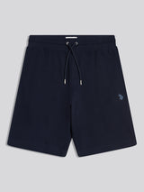Mens Waffle Sweat Shorts Dark Sapphire Navy