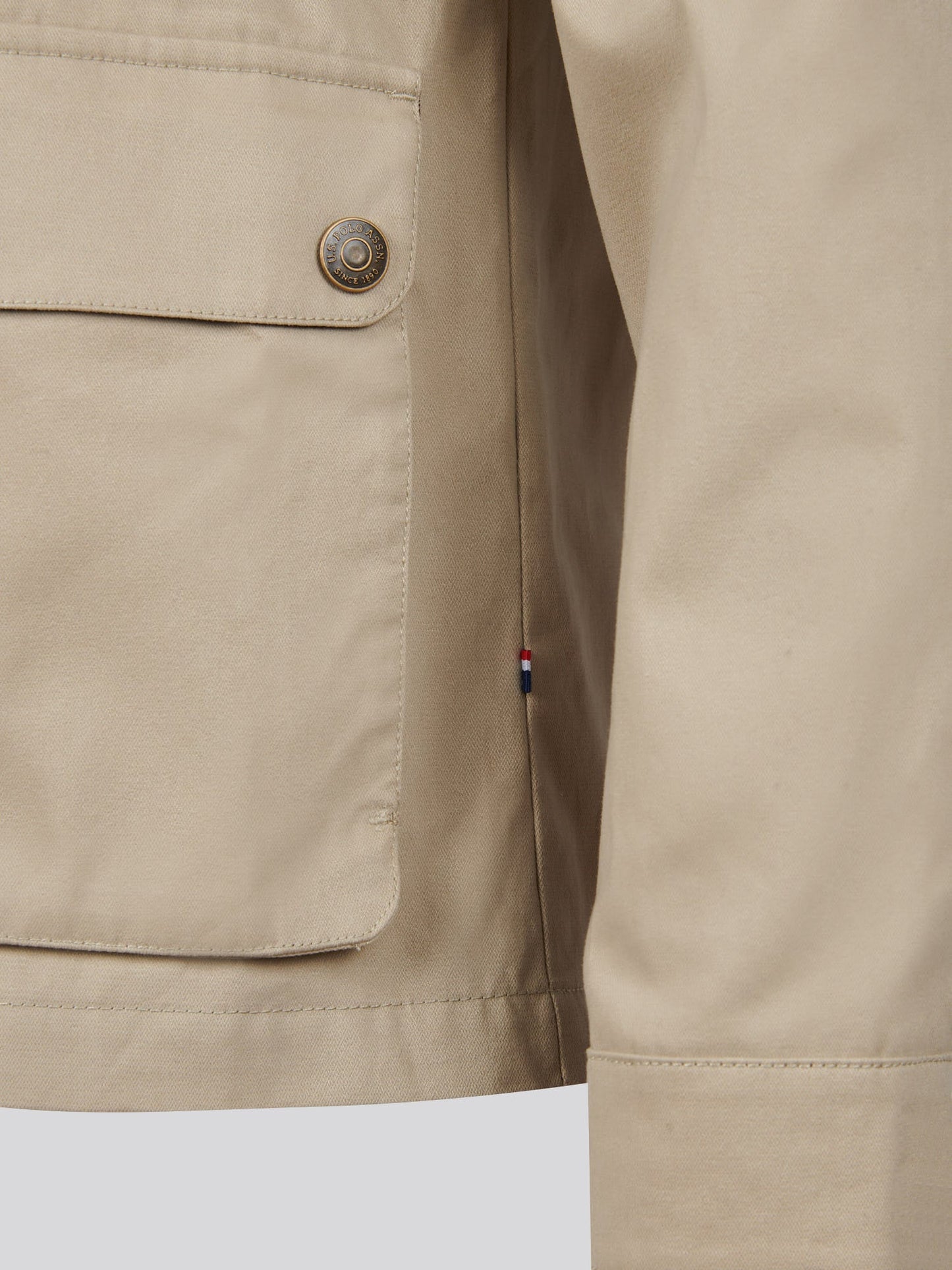 Mens Textured Collared Jacket Trench Coat