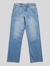 Mens Relaxed Fit Jean Blue Wash