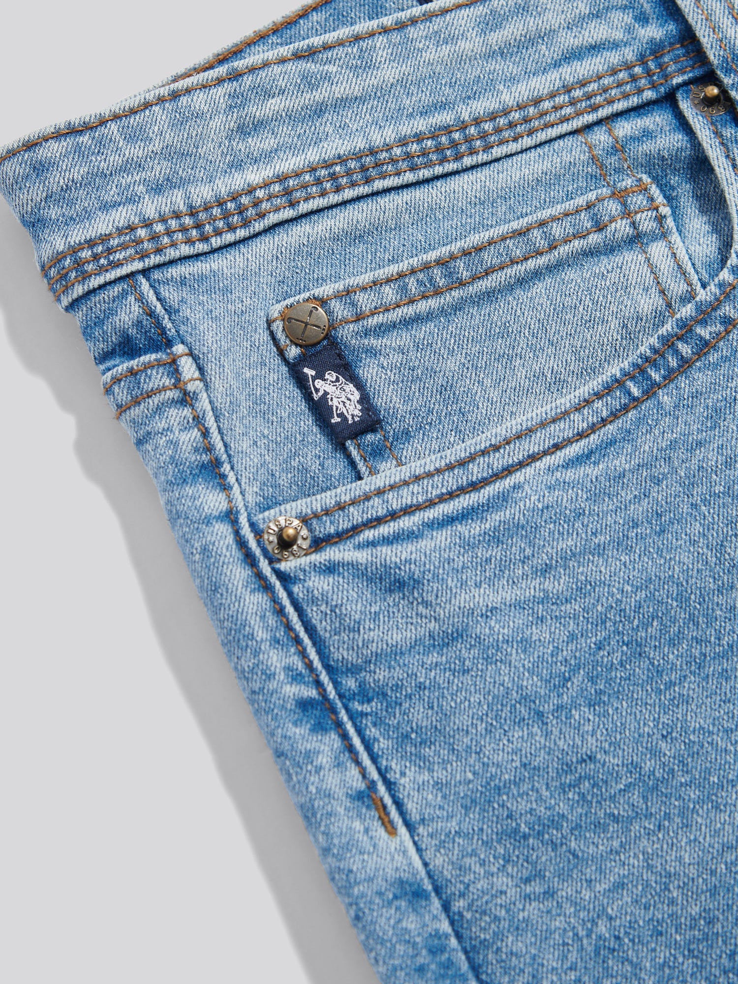Mens Relaxed Fit Jean Blue Wash