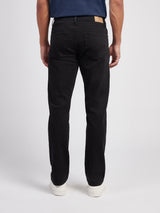 Mens Straight Fit Jean Black Wash