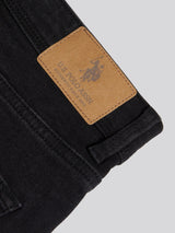 Mens Straight Fit Jean Black Wash