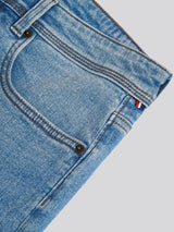 Mens Straight Fit Jean Blue Wash