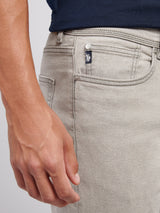 Mens Straight Fit Jean Dark Grey Stone Wash