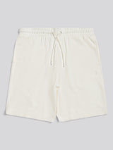 Mens Twill Texture Jersey Short Whisper White