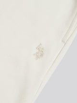 Mens Twill Texture Jersey Short Whisper White