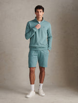 Mens Twill Texture Jersey Short Arctic