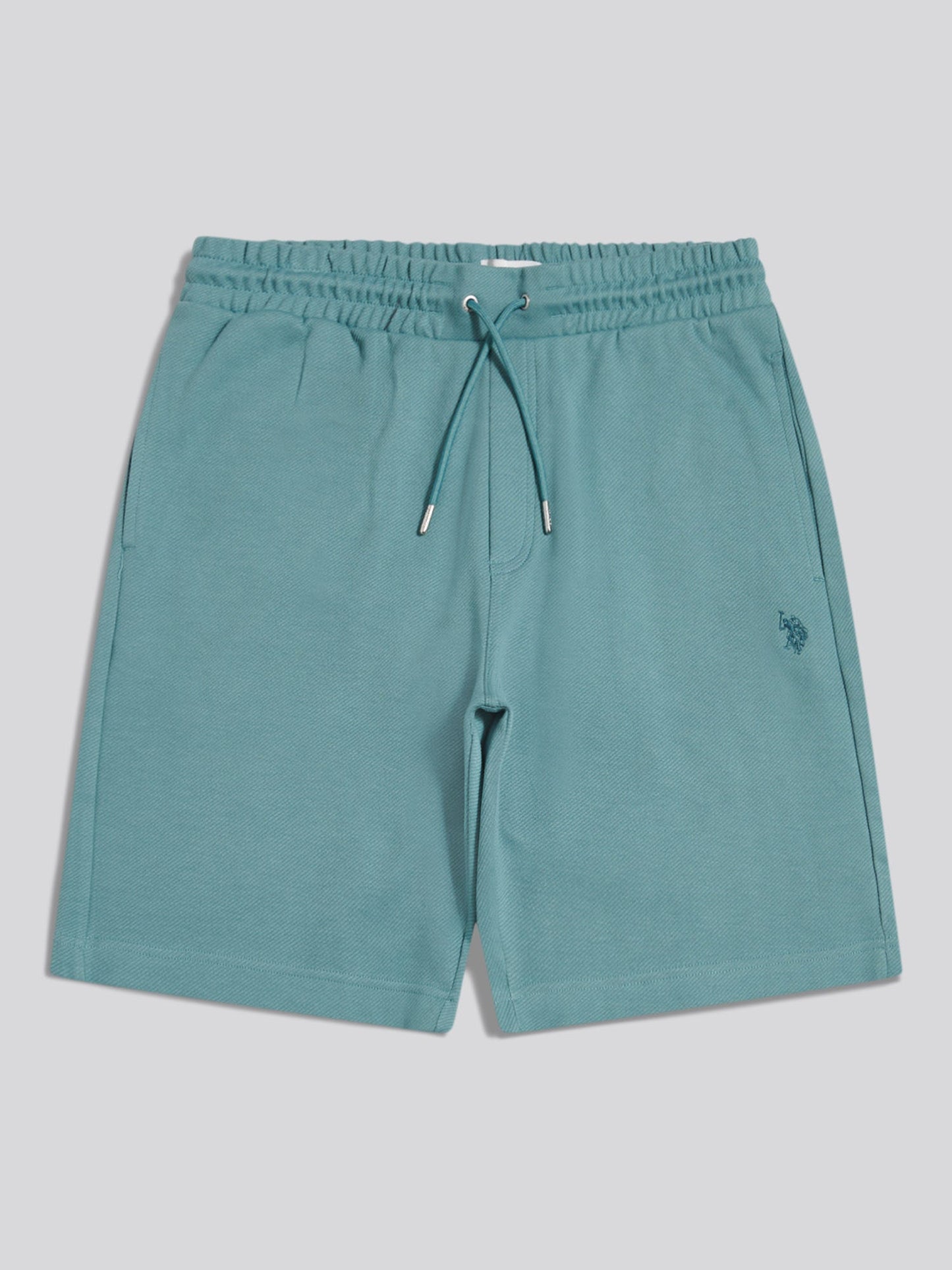 Mens Twill Texture Jersey Short Arctic