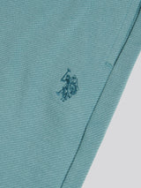 Mens Twill Texture Jersey Short Arctic
