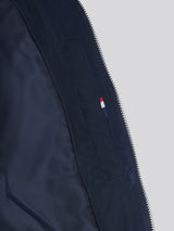 Mens Lightweight Quilted Collared Jacket in Dark Sapphire Navy