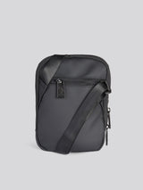 Mens Small Arrowhead Crossbody Bag in Black