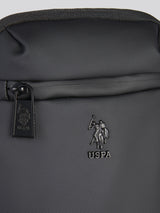 Mens Small Arrowhead Crossbody Bag in Black