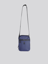 Mens Small Arrowhead Crossbody Bag in Navy