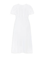 Daisy Linen Dress  - White