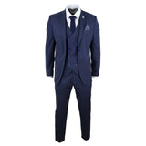 STZ41 - Men's 3 Piece Suit Gatsby 1920s Gangster Pinstripe