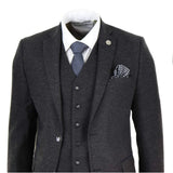 STZ22 - Men's Wool Tweed Suit 3 Piece Authentic 1920s Classic