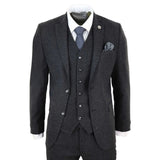 STZ22 - Men's Wool Tweed Suit 3 Piece Authentic 1920s Classic