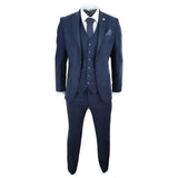 STZ21 - Men's Wool Tweed Suit 3 Piece Authentic 1920s Classic