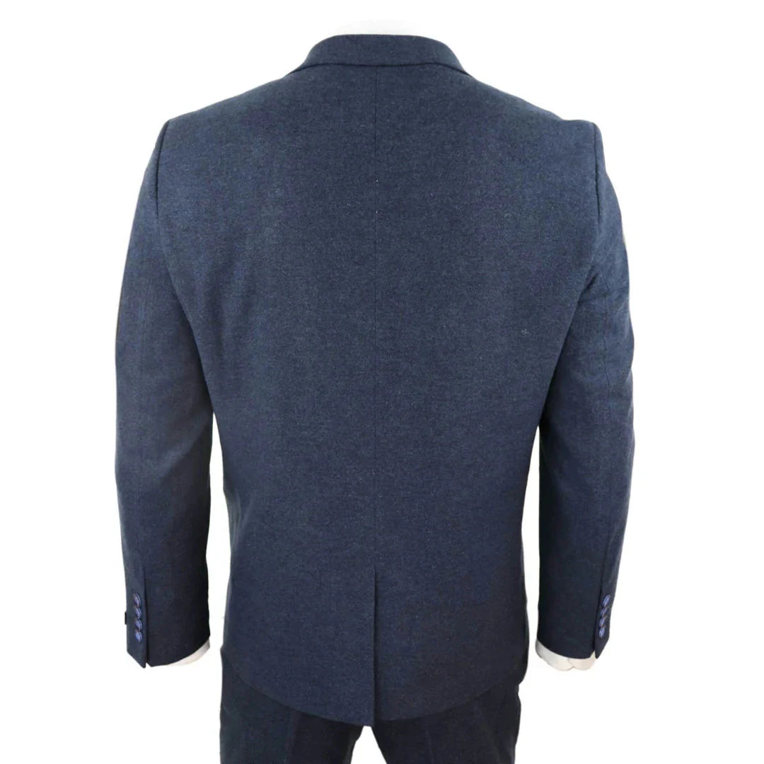 STZ21 - Men's Wool Tweed Suit 3 Piece Authentic 1920s Classic