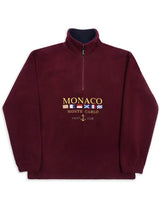 Monaco Fleece Burgundy