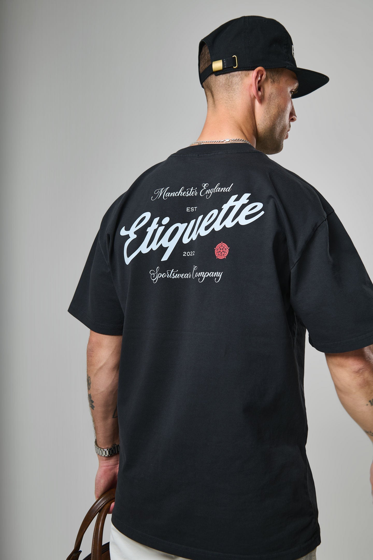 The Rose Tee - Black