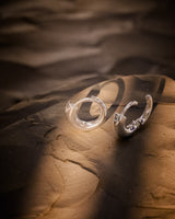 Nia Small Chunky Hoops | Sterling Silver