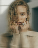 Seren Double Ring | Mixed Materials