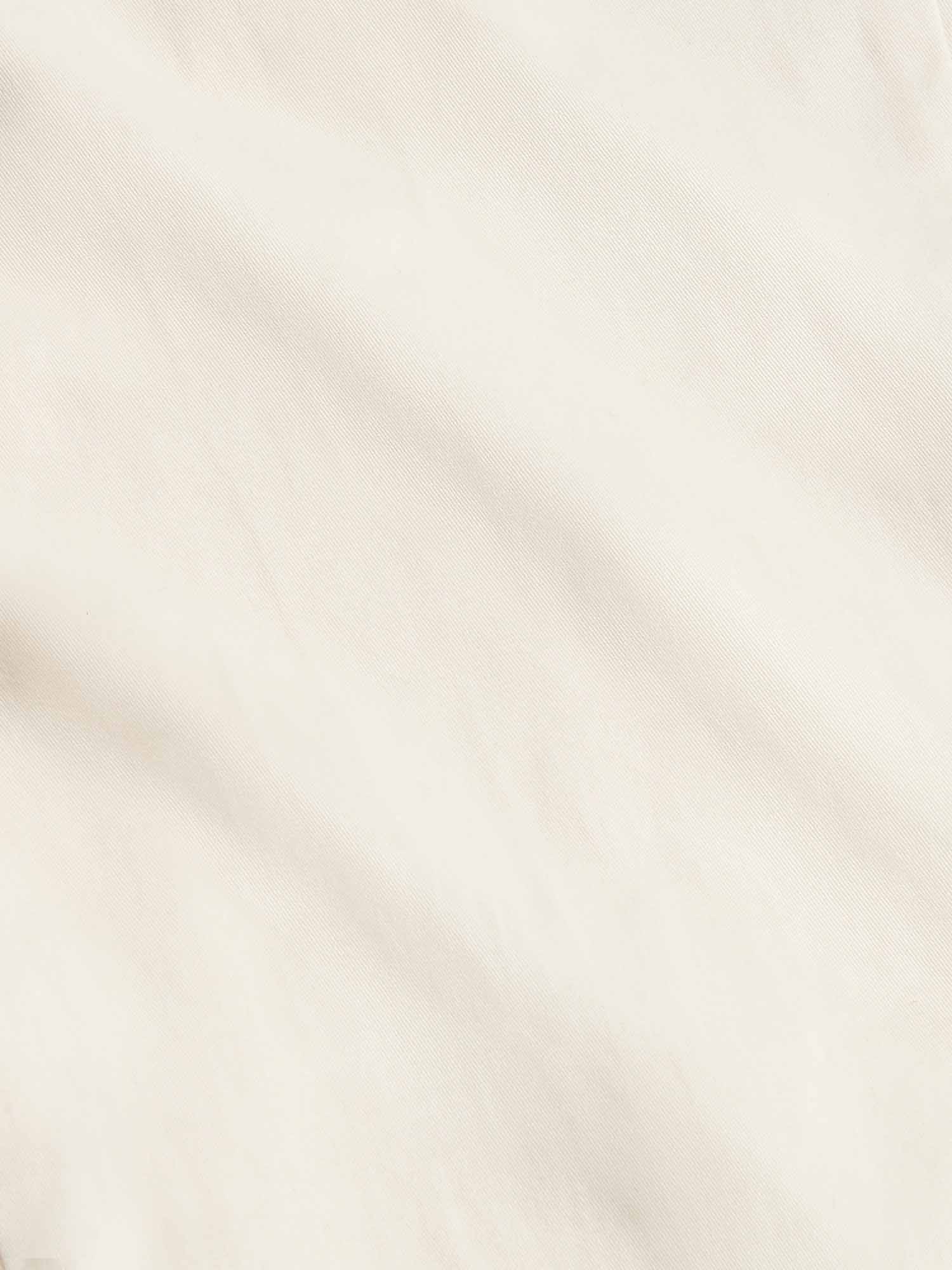 Stretch Cotton Trouser in Egret