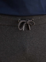 Milano Knit Jogger in Charcoal Grey
